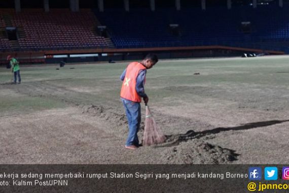 Liga 1 2019 Segera Bergulir, Kandang Borneo FC Belum Beres - JPNN.COM