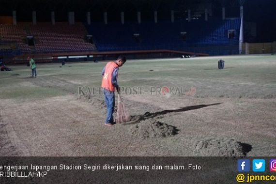 Jelang Liga 1 2019, Borneo FC Kebut Penyelesaian Stadion Segiri - JPNN.COM
