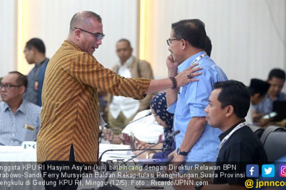 Sah, Prabowo - Sandiaga Mengungguli Jokowi - Ma'ruf di Bengkulu - JPNN.COM