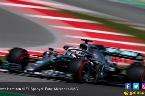 GP Spanyol: Mercedes Cetak Rekor Terbanyak Podium 1 dan 2 Sepanjang Sejarah F1 - JPNN.COM