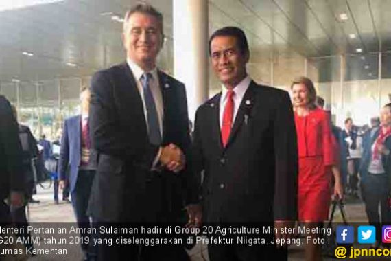 Indonesia Sukses jadi Anggota G20, Kehadiran Mentan Amran Dinanti di Jepang - JPNN.COM