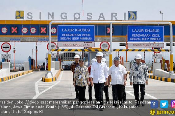 Tol Pandaan - Malang Beroperasi, Jokowi Pengin Ekonomi Malang Raya Meningkat - JPNN.COM