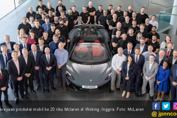 600LT Spider Menandai Tonggak Sejarah Produksi Mclaren - JPNN.COM