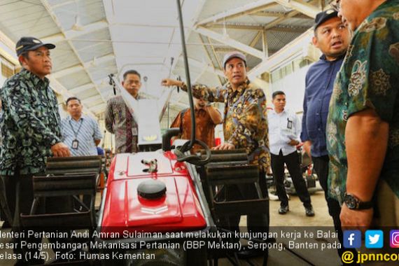 Mentan Amran: Pertanian Modern Harus Dapat Menaikkan Pendapatan Petani - JPNN.COM