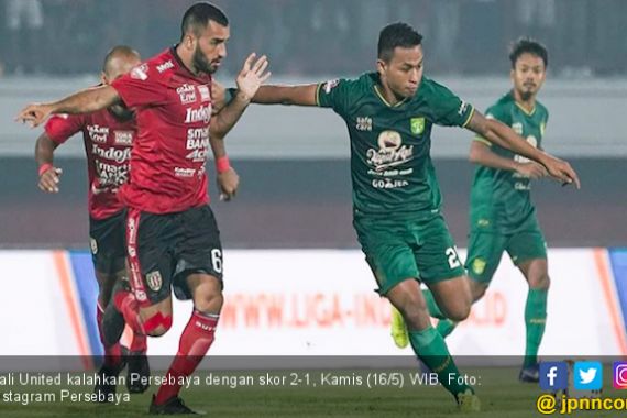 Tanpa Amido Balde, Persebaya Takluk 1-2 dari Bali United - JPNN.COM