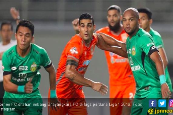 Gol Injury Time Bhayangkara FC Bikin Borneo FC Gagal Raup Tiga Poin - JPNN.COM