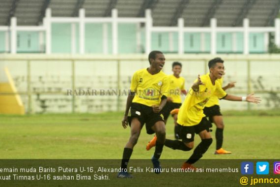 Gelandang Muda Barito Putera Bertekad Tembus Skuat Utama Timnas Indonesia U-16 - JPNN.COM