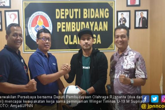 Winger Timnas Indonesia U-19 Bakal Jadi Ikon Persebaya Surabaya - JPNN.COM