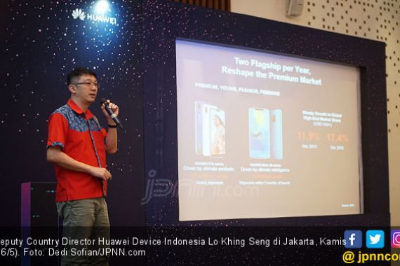 Dari Indonesia, Ikhtiar Huawei Merebut Posisi Puncak Pasar Ponsel Dunia - JPNN.COM