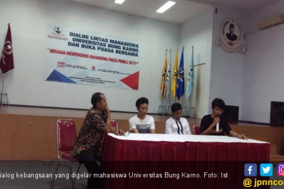 Forum Lintas Mahasiswa UBK Gelar Dialog Kebangsaan - JPNN.COM