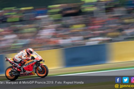 Hasil MotoGP Prancis 2019: Marquez Persembahkan Kemenangan ke-300 untuk Honda - JPNN.COM