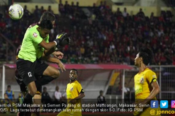 PSM Makassar 1 vs 0 Semen Padang: Mattoangin Masih Angker Bagi Tamu - JPNN.COM