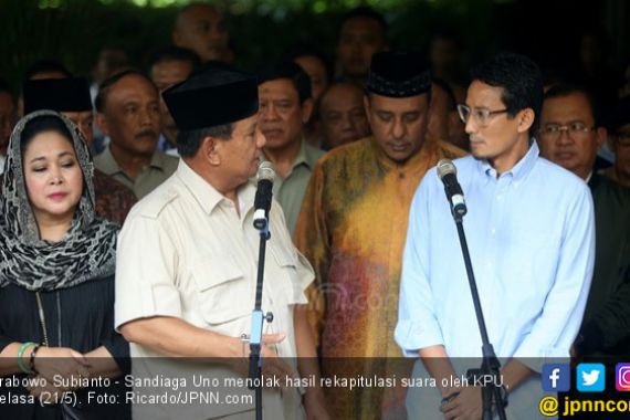 Prabowo - Sandi Bakal Hadir di Sidang Perdana MK Besok? - JPNN.COM