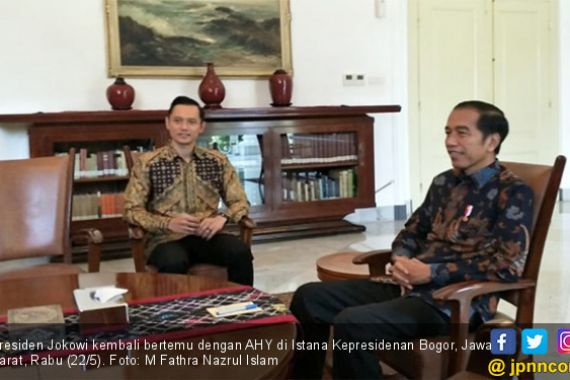 Jokowi dan AHY Ketemu Lagi, Sudah Dua Kali di Bulan Ini, Ada Apa ya? - JPNN.COM