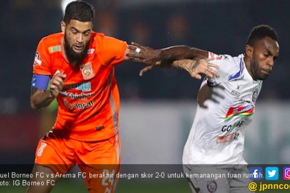Borneo FC Perkasa di Kandang, Arema FC Takluk Dua Gol Tanpa Balas - JPNN.COM