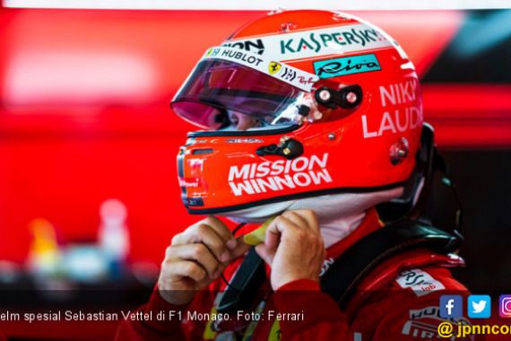 Kenangan Niki Lauda Tercitra di Helm Sebastian Vettel - JPNN.COM
