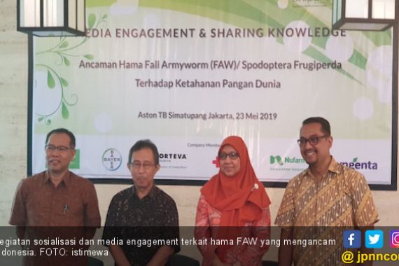 Croplife Edukasi Petani Indonesia Tentang Penanganan Hama Fall Armyworm - JPNN.COM
