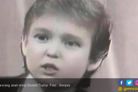 Apa Benar Anak Imut ini Adalah Wajah Trump Waktu Kecil ? - JPNN.COM