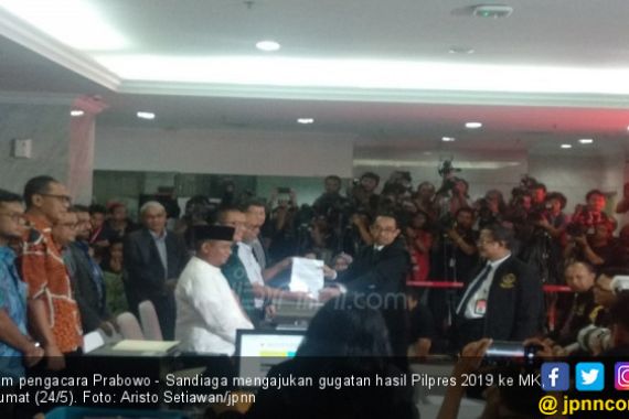 Prabowo - Sandi Resmi Gugat Hasil Pilpres ke MK - JPNN.COM