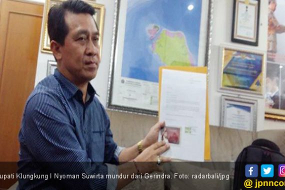 Kecewa, Bupati Klungkung I Nyoman Suwirta Mundur dari Partai Gerindra - JPNN.COM