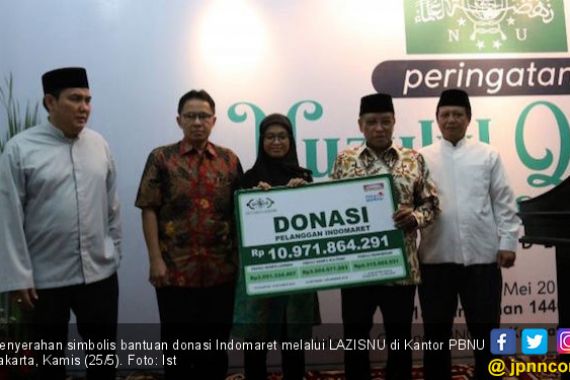 Indomaret Serahkan Donasi Peduli Lombok, Sulteng dan Pendidikan - JPNN.COM