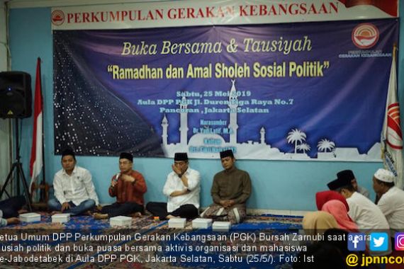 Respons Bursah Zarnubi Pasca-Pengumuman Hasil Pilpres 2019 - JPNN.COM