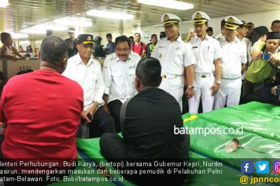 Menhub Budi Karya Bakal Evaluasi Kelayakan Pelabuhan Batuampar - JPNN.COM