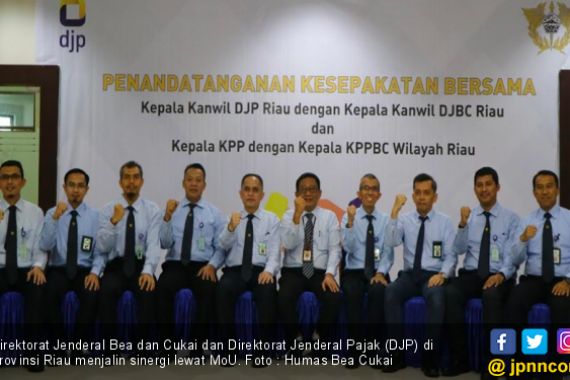Optimalkan Penerimaan Negara, Bea Cukai dan Ditjen Pajak Riau Jalin Sinergi - JPNN.COM