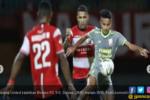 Tekuk Borneo FC, Madura United Duduki Puncak Klasemen Sementara - JPNN.COM