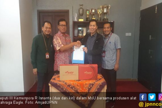 Deputi III Kemenpora Kembali Gandeng Eagle di 2019 - JPNN.COM