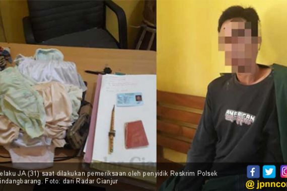 Polisi Tangkap Pria 31 Tahun Pencuri 19 Celana Dalam Wanita - JPNN.COM