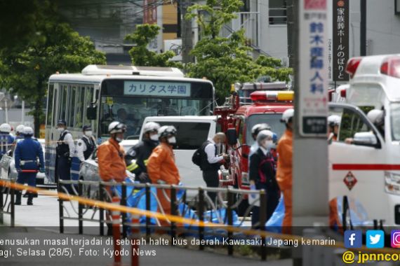 Penusukan Massal di Jepang, Pelaku Incar Leher dan Kepala - JPNN.COM