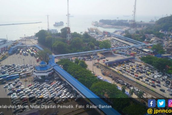 Selamat Datang 2.845 Pemudik di Pelabuhan Merak - JPNN.COM