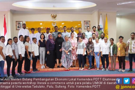 Kemendes PDTT Gelar Workshop Literasi e-Commerce untuk Pelaku UMKM - JPNN.COM