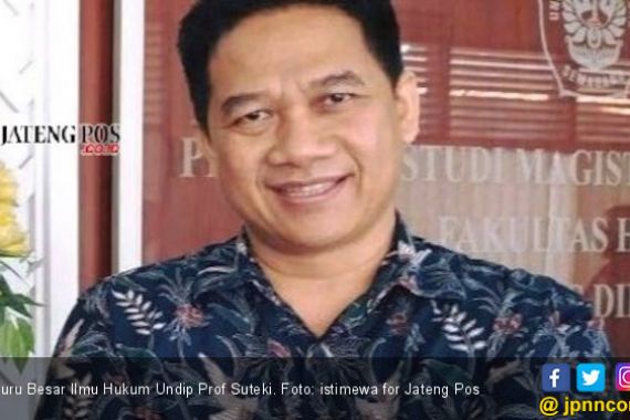 Dituduh Anti-Pancasila setelah Jadi Ahli Gugatan HTI, Profesor Hukum Undip Polisikan Atasan - JPNN.COM