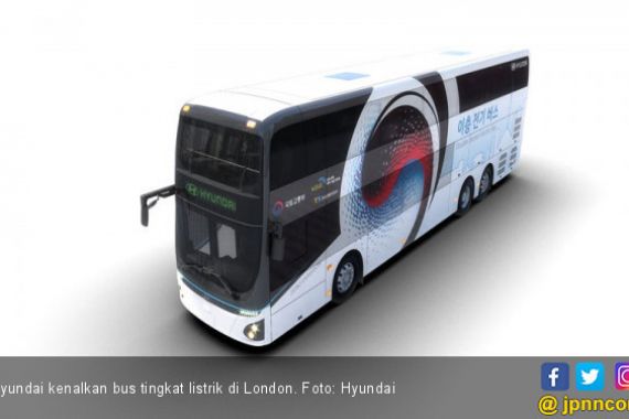 Hyundai Kenalkan Bus Tingkat Listrik Berkapasitas 81 Orang - JPNN.COM