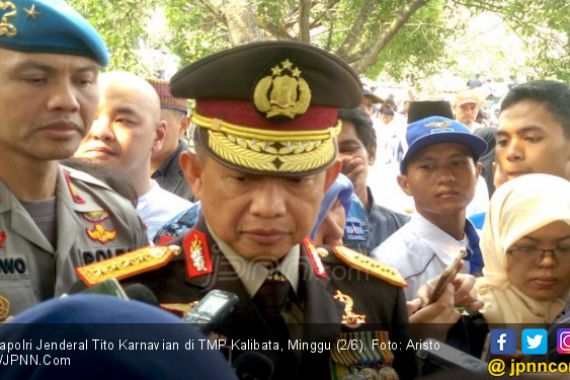 Kapolri Bantah Kabar Mahasiswa Bogor Tewas saat Demo Tolak RKUHP - JPNN.COM