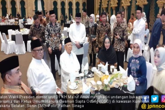 Kiai Ma'ruf dan OSO Pilih Rayakan Idulfitri di Jakarta - JPNN.COM