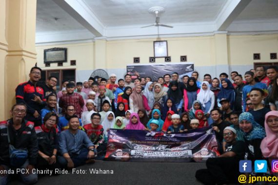 Honda PCX Club Indonesia Menutup Ramadan dengan Kegiatan Positif - JPNN.COM