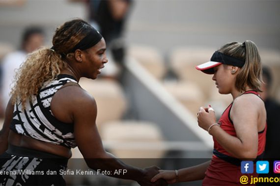 Petenis 20 Tahun Singkirkan Serena Williams di Babak Keempat Roland Garros - JPNN.COM