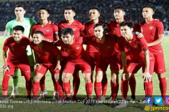 Daftar Skuat Timnas Indonesia U-23 untuk Merlion Cup 2019 - JPNN.COM