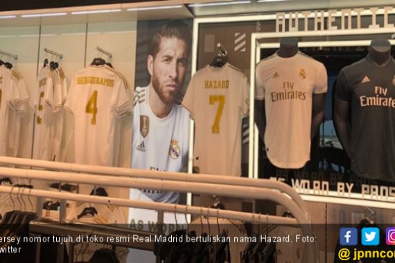 Ini Nomor Punggung Hazard di Real Madrid - JPNN.COM