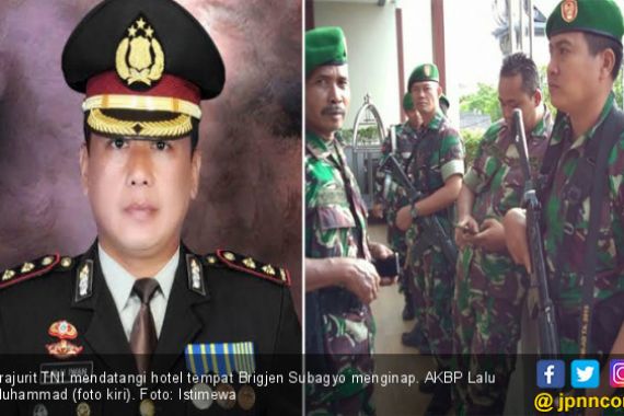 Prajurit TNI Sempat Mengepung Hotel Perwira Polisi yang Menuduh Jenderal TNI Curi HP - JPNN.COM