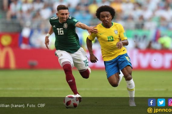 Copa America 2019: Willian Isi Tempat yang Ditinggal Neymar di Timnas Brasil - JPNN.COM