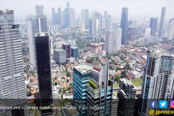 Kualitas Udara Jakarta Tetap yang Terburuk di Dunia Meski Ditinggal Mudik Warganya - JPNN.COM