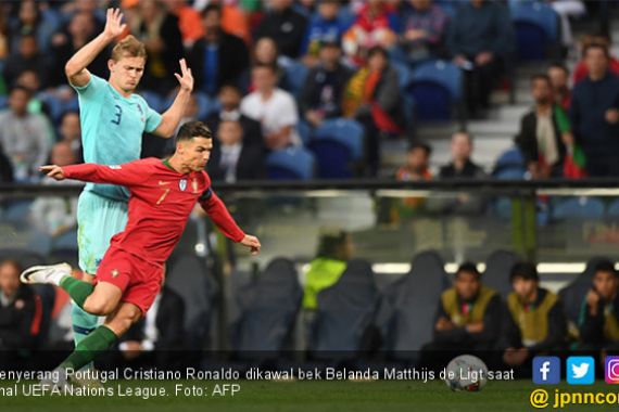 Usai Final UEFA Nations League, Ronaldo Ajak Matthijs de Ligt Ikut ke Juventus - JPNN.COM