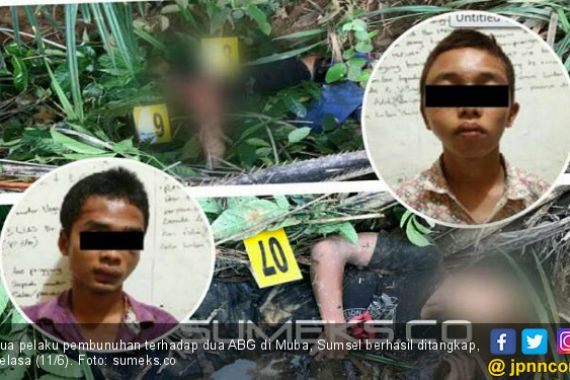 Pelaku Pembunuhan Dua ABG yang Mayatnya Dibuang ke Parit Ditangkap, Nih Tampangnya - JPNN.COM