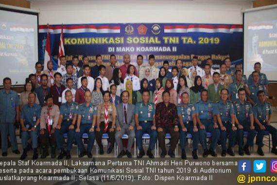 Gelar Komunikasi Sosial TNI 2019, Begini Pesan Panglima Koarmada II - JPNN.COM