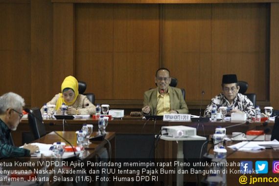 Komite IV DPD RI Gelar Rapat Pleno Pembahasan Naskah RUU PBB - JPNN.COM