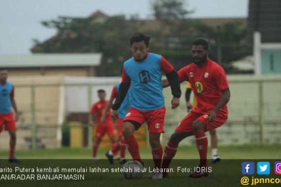 Latihan Perdana Barito Putera Tanpa Empat Pilar Timnas - JPNN.COM